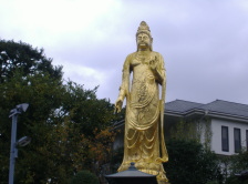 Golden Buddha in Zenshoan Temple